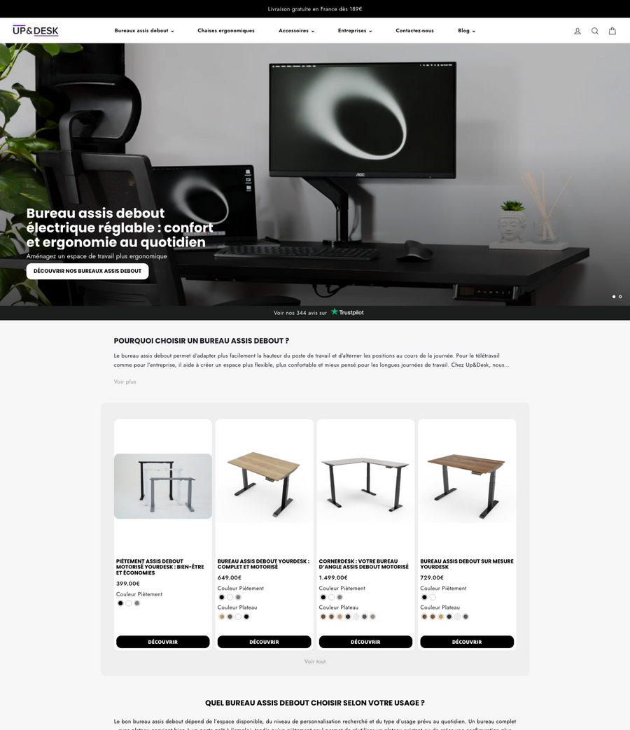 Up & Desk