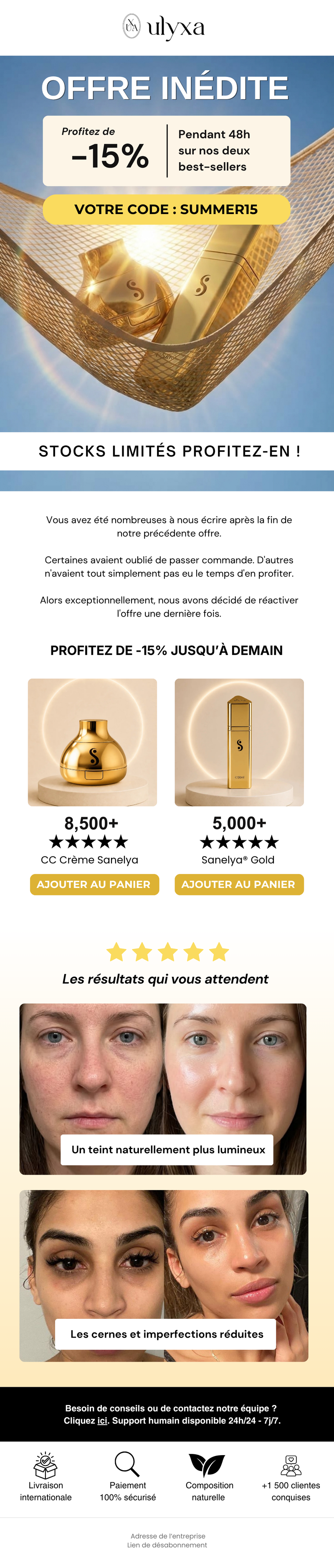 Ulyxa · Offre promotionnelle
